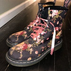 Floral Doc Martens